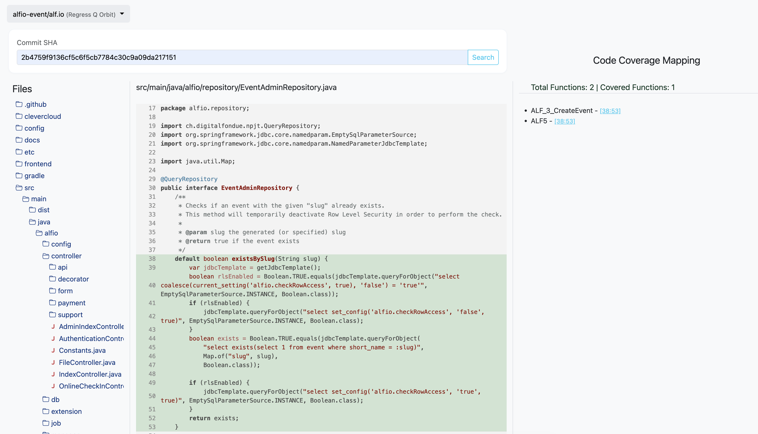Execution Coverage Explorer